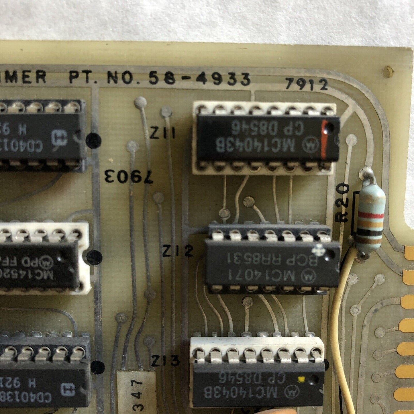 Cutler-Hammer 58-4933 Eaton Corporation Phase Control Module,Ey