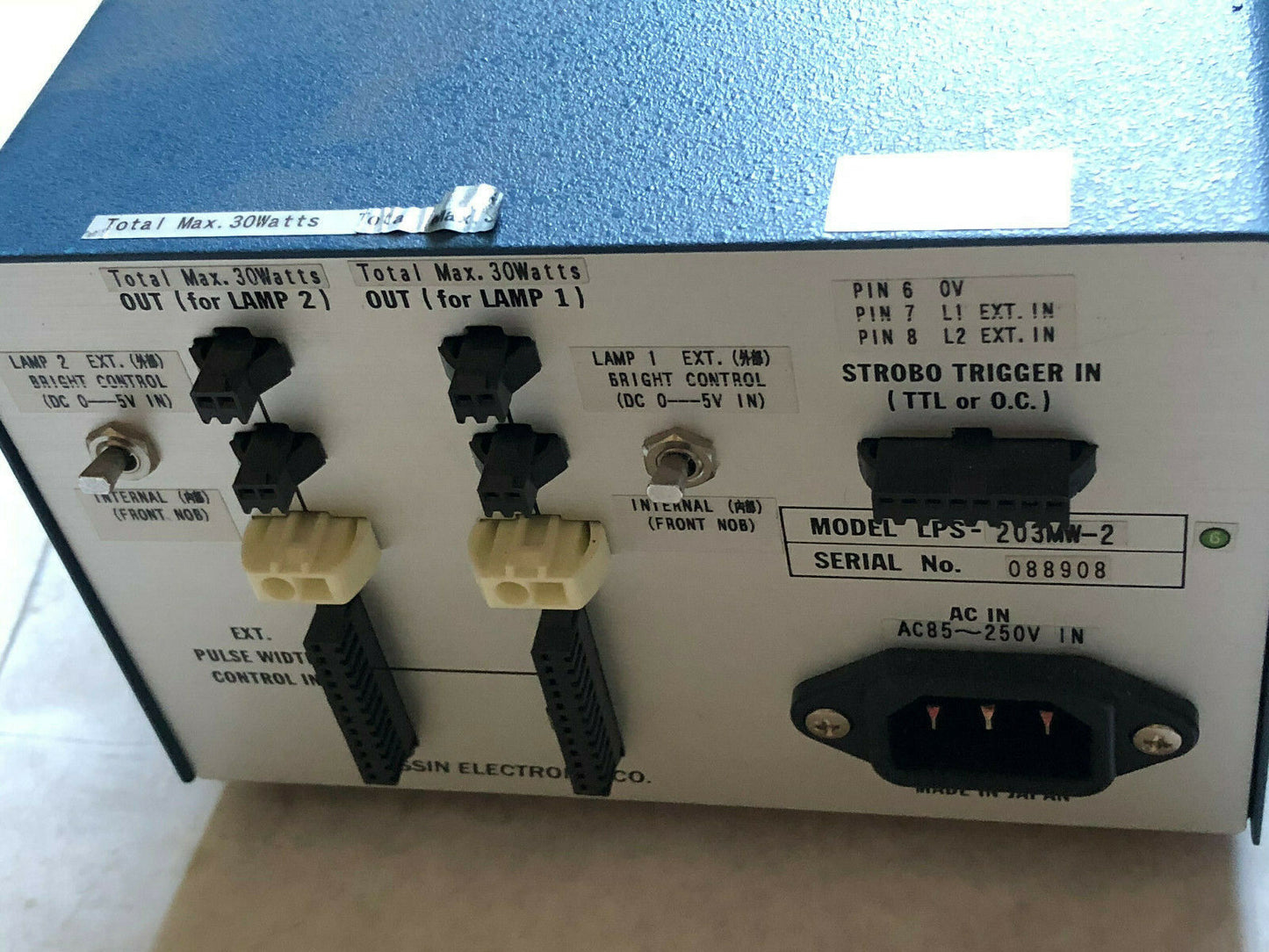 Nissin Lps-A203mw-2 Led Strobe Luminar Input=Ac85-250V,Ej