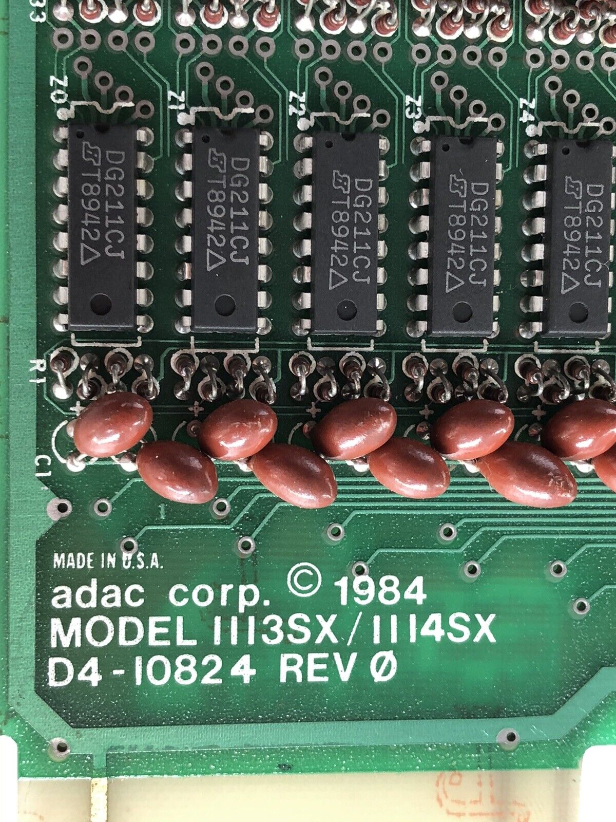 Adac 1113Sx/1114Sx,Iii3x Multiplexer Low Level D4-10824,Iii3sx/Iii4sx Plc,Aj