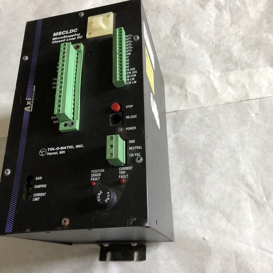 Tolomatic Mscldc,B3b #156628 Microstepping Closed Loop Dc Controller,Bu