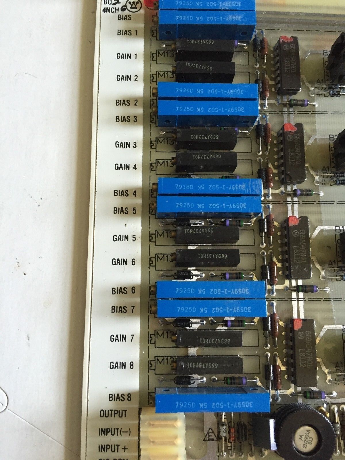 Westinghouse 2837A11g02 Drive Board 7300 Nch 2837A11 G02 4Nch,Ee