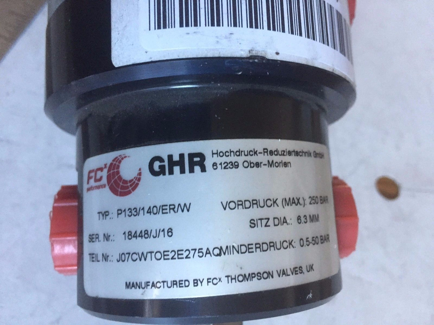 New Fc Performance P133/140/Er/W Control Valve,Ivp Maxseal,Ax