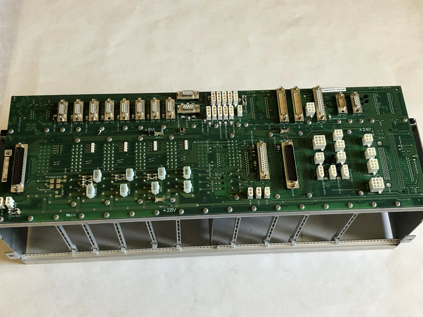Orbotech 0375805A,Orbotech 0375683A,Elvia Ng,Ceu-Backplane Ver. 3.4,Rack Base,Cg
