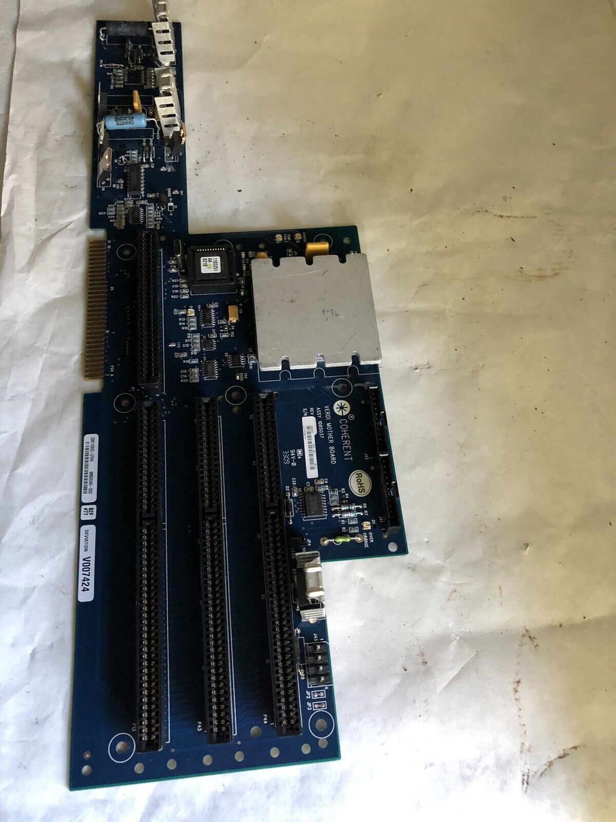 Coherent 1120632-Aa Avia Verdi Laser Mother Board Assy 1085037 Pcb,V007424,Tc