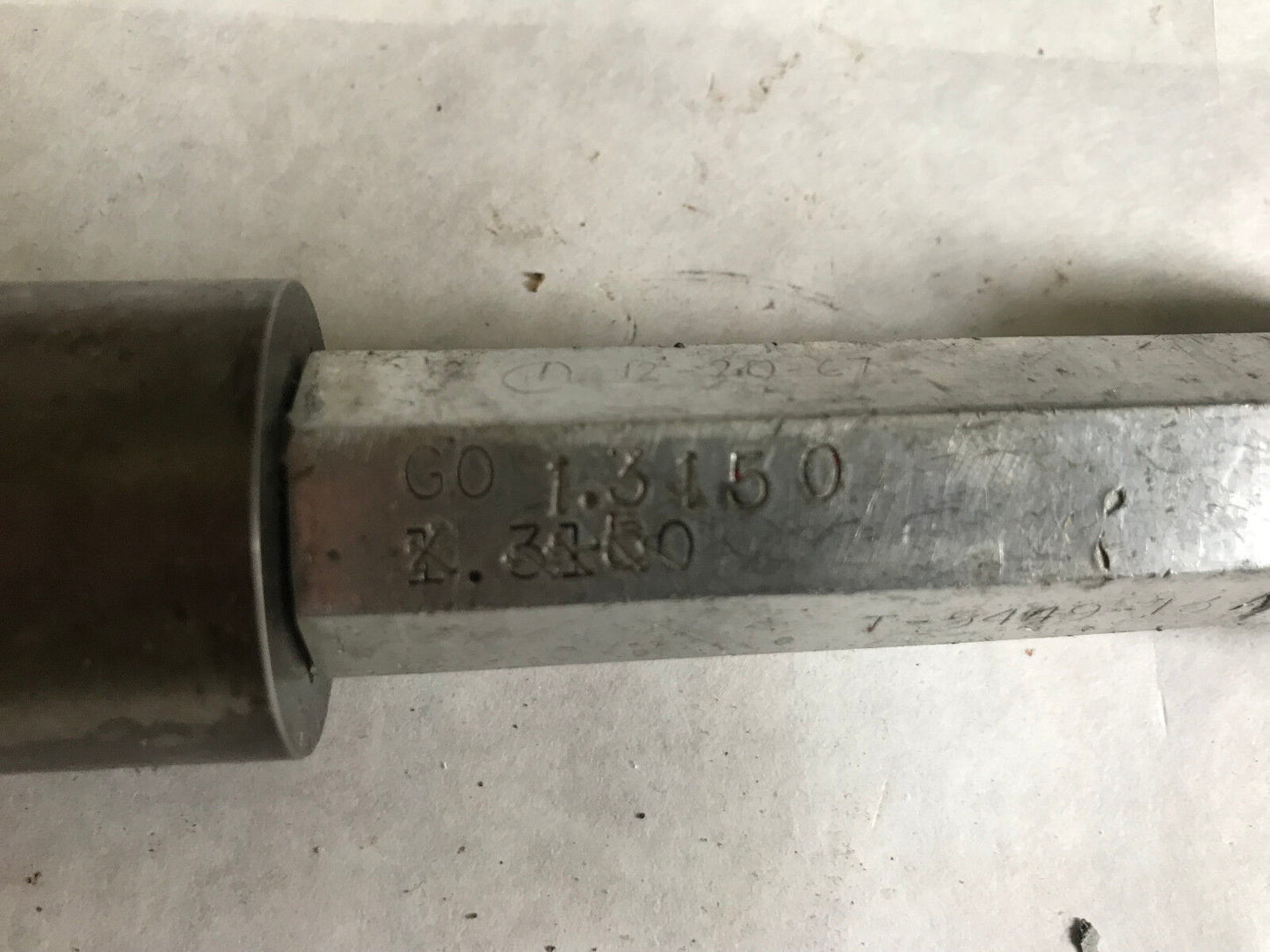 The Pipe Machinery Inspection Gage Go No Go Not Go  Plug Gage 1.3150 1.3180,Et