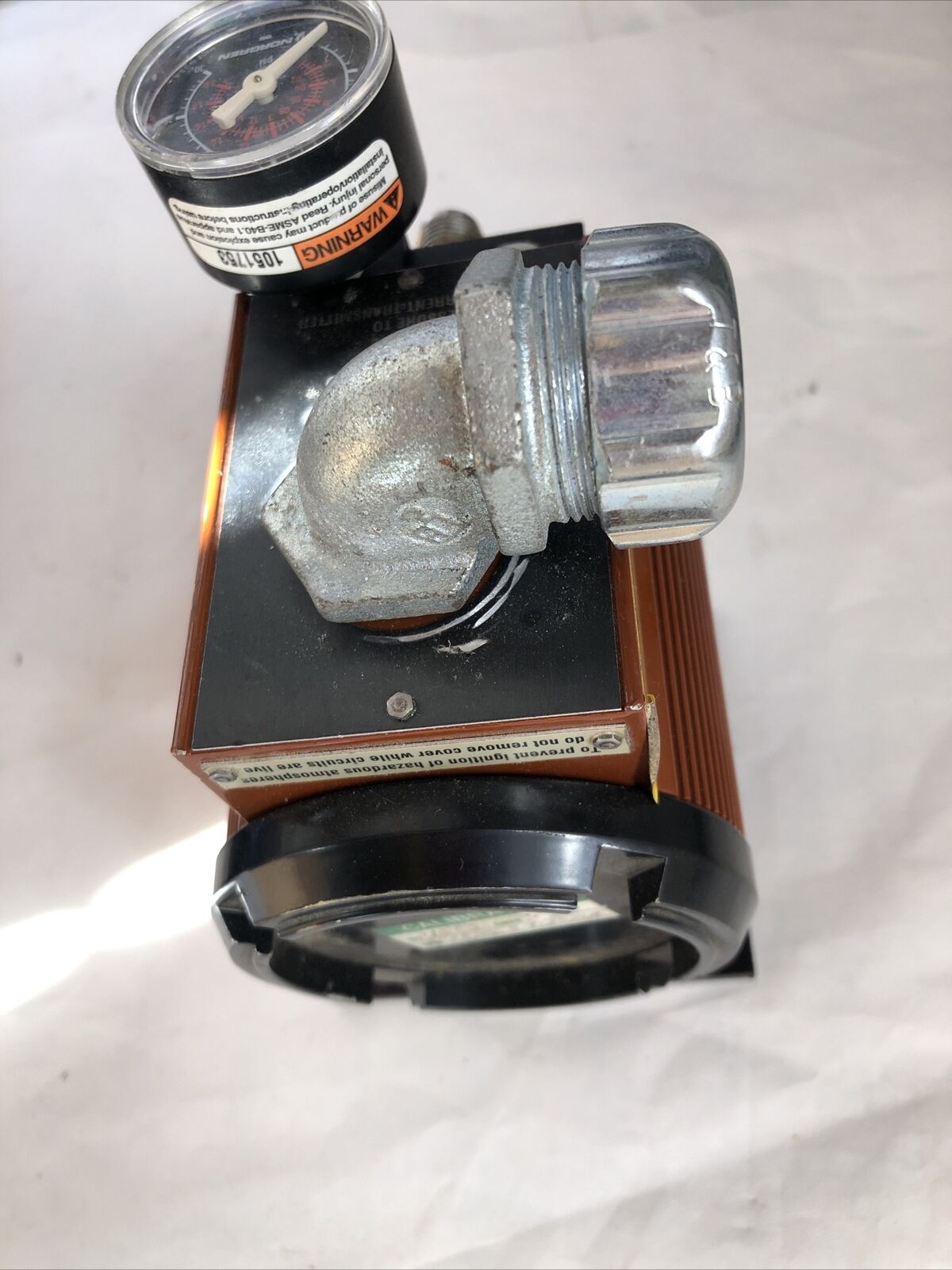Moore Pix/3-15Psig/4-20Ma/12-42Dc/-Ga1 Pressure Current Transmitter,Pix,Da