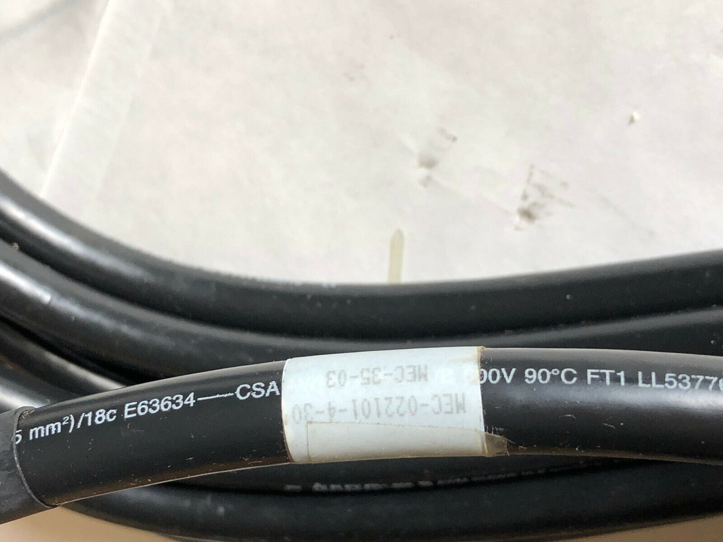 New Madison Mec-022101-4-30 Robotic Encoder Plc Cable,12-Pn Male,Mec-35-03,Sk