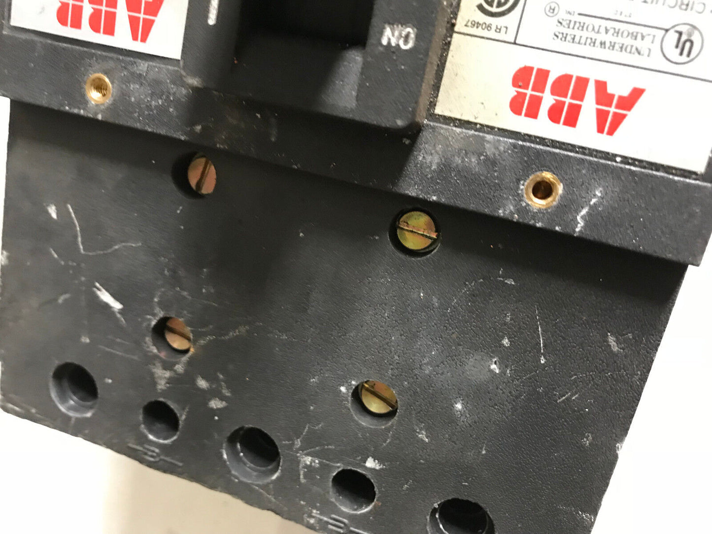 Abb Rt-928 Circuit Breaker,400 A,3-Pole,600 Vac/500 Vdc,Abb Type Js,Cu7al 75C,Ta