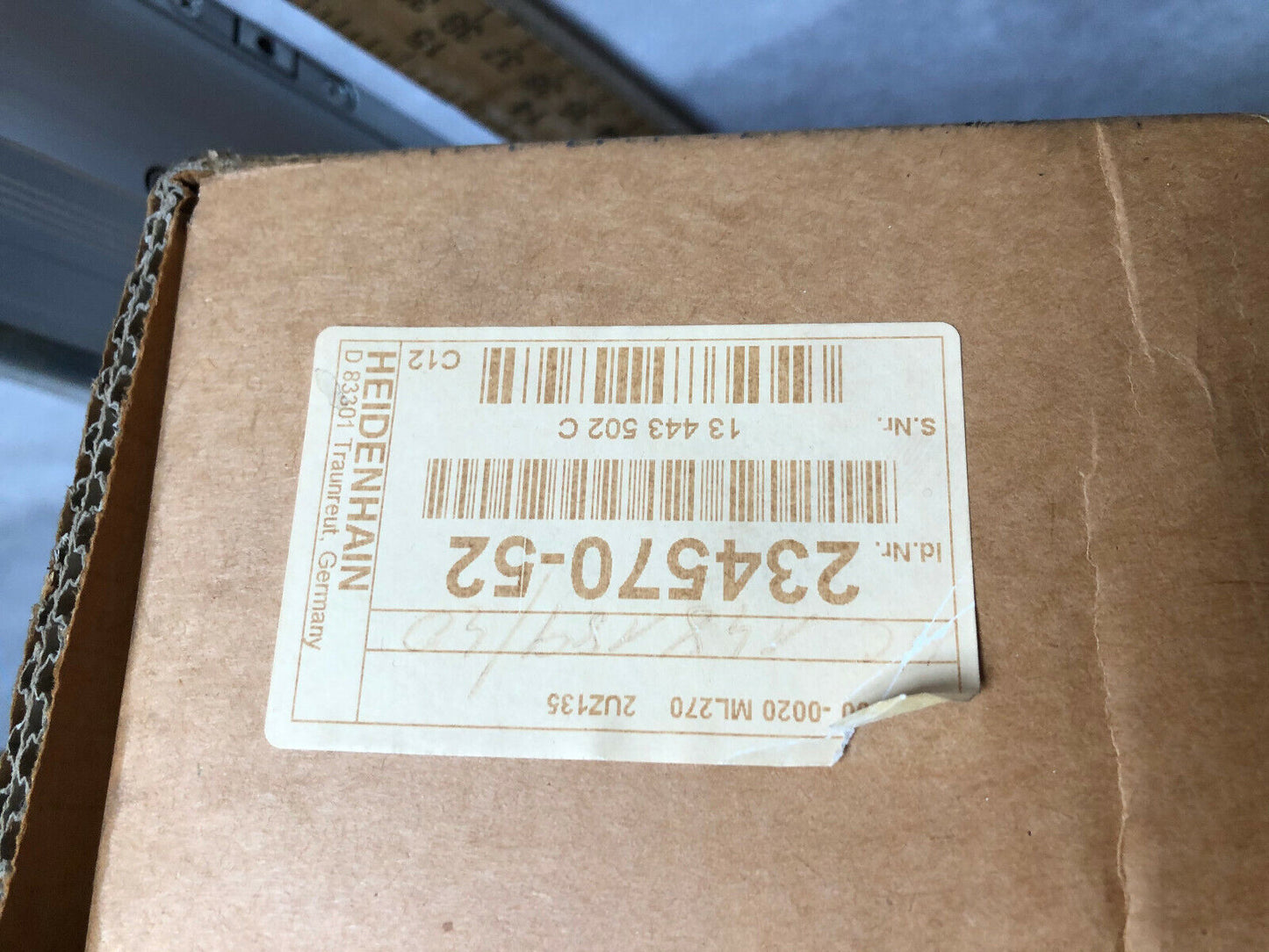 New Heidenhain Uls 300/0020,234 570-52 Linear Encoder, D-83301 Ml 270Mm,En