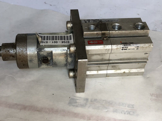 New  Smc Clkq50-15Aa-Dci9119i Pneumatic Cylinder Clamp,Dk