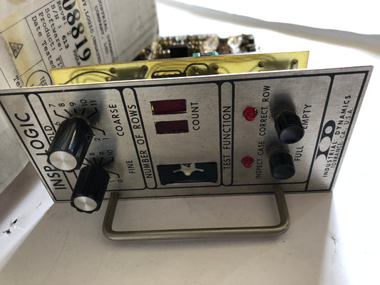 New Industrial Dynamics 8819 Control Module,Insp. Logic,Insp Logic,Part 08597,De