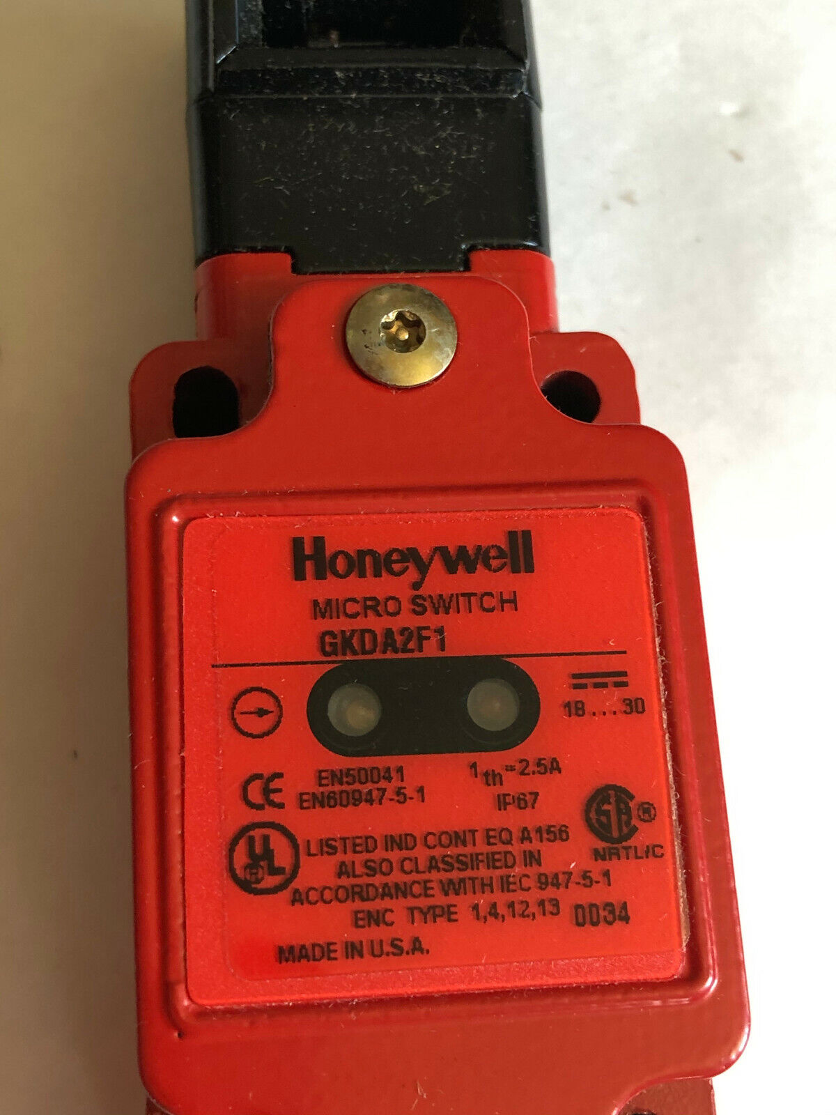 New Honeywell Gkda2f1 Micro Switch,Eg
