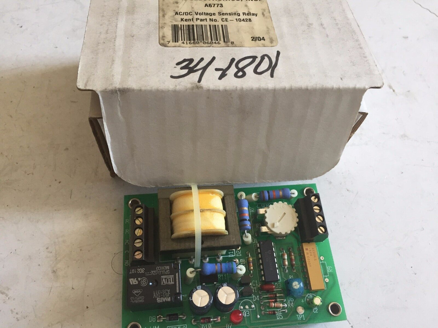 New Rk Electronics A6773 Ac/Dc Voltage Sensing Relay Ce-10428,Lvm,Ax