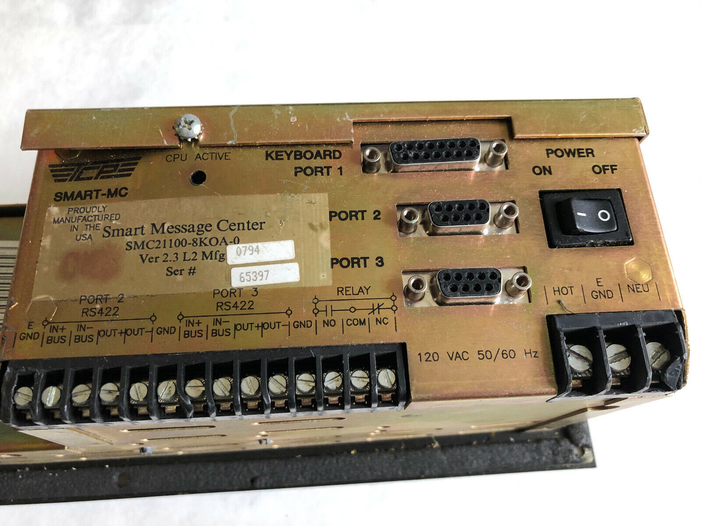 Tcp Smc21100-8Koa-0 Smart-Mc Display Smart Message Center 120Vac Tcp,Ez