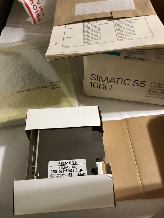 Siemens 6Es5521-8Ma11-Z,Cp521,S5 Processor Printer Interface 6Es5 521-8Ma11 Z,Dj