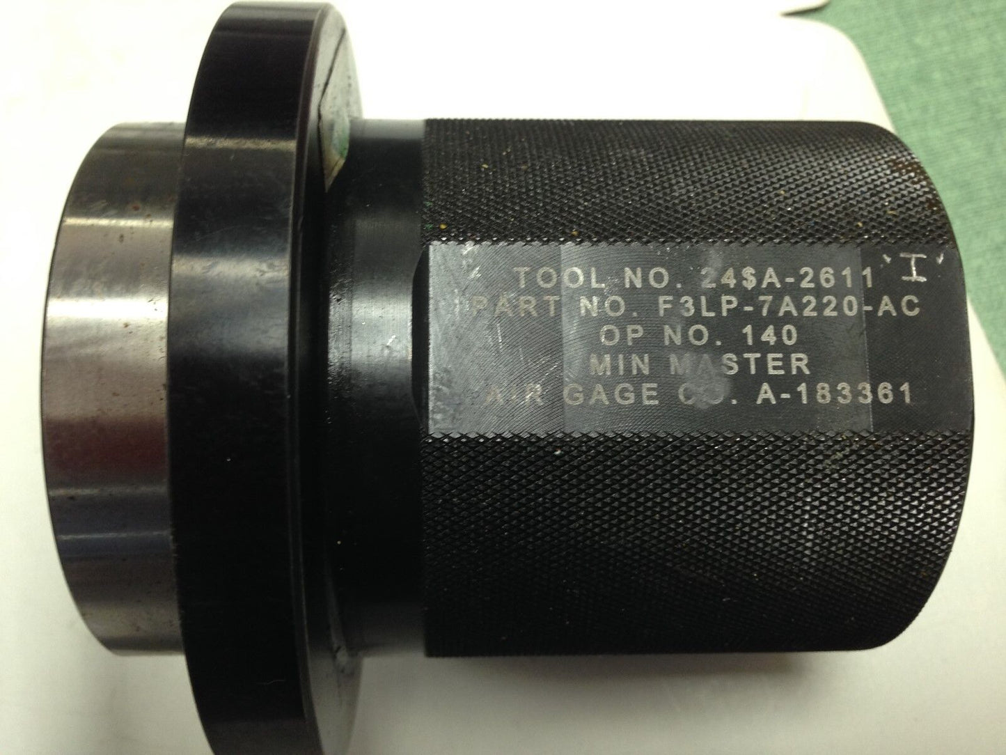Air Gage Bore Setting Ring A-183361,24$A-2611,F3lp-7A220-Ac Min Master,Te
