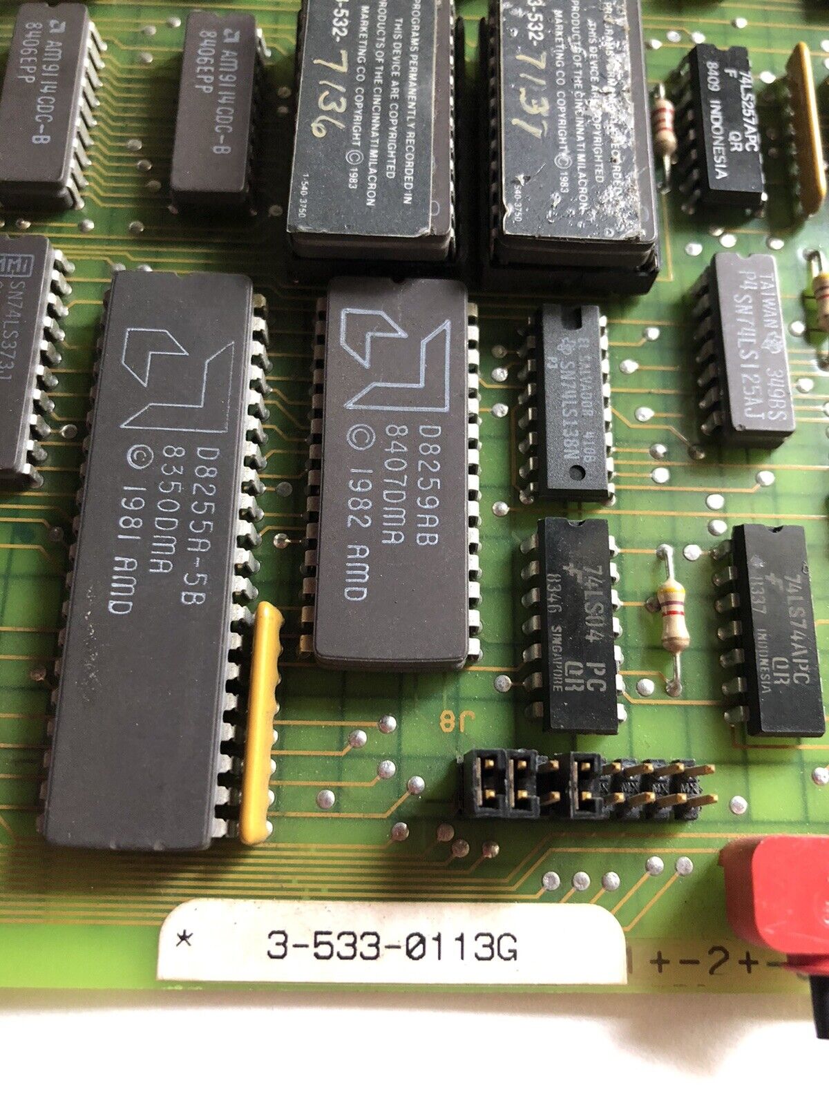 Cincinnati Milacron 3 533,3-533-0113G  Cnc Servo Pcb Board,3 533 0113G,Tc