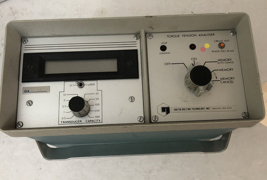 United Bolting Technology 40017 Torque Tension Analyzer ,Cz