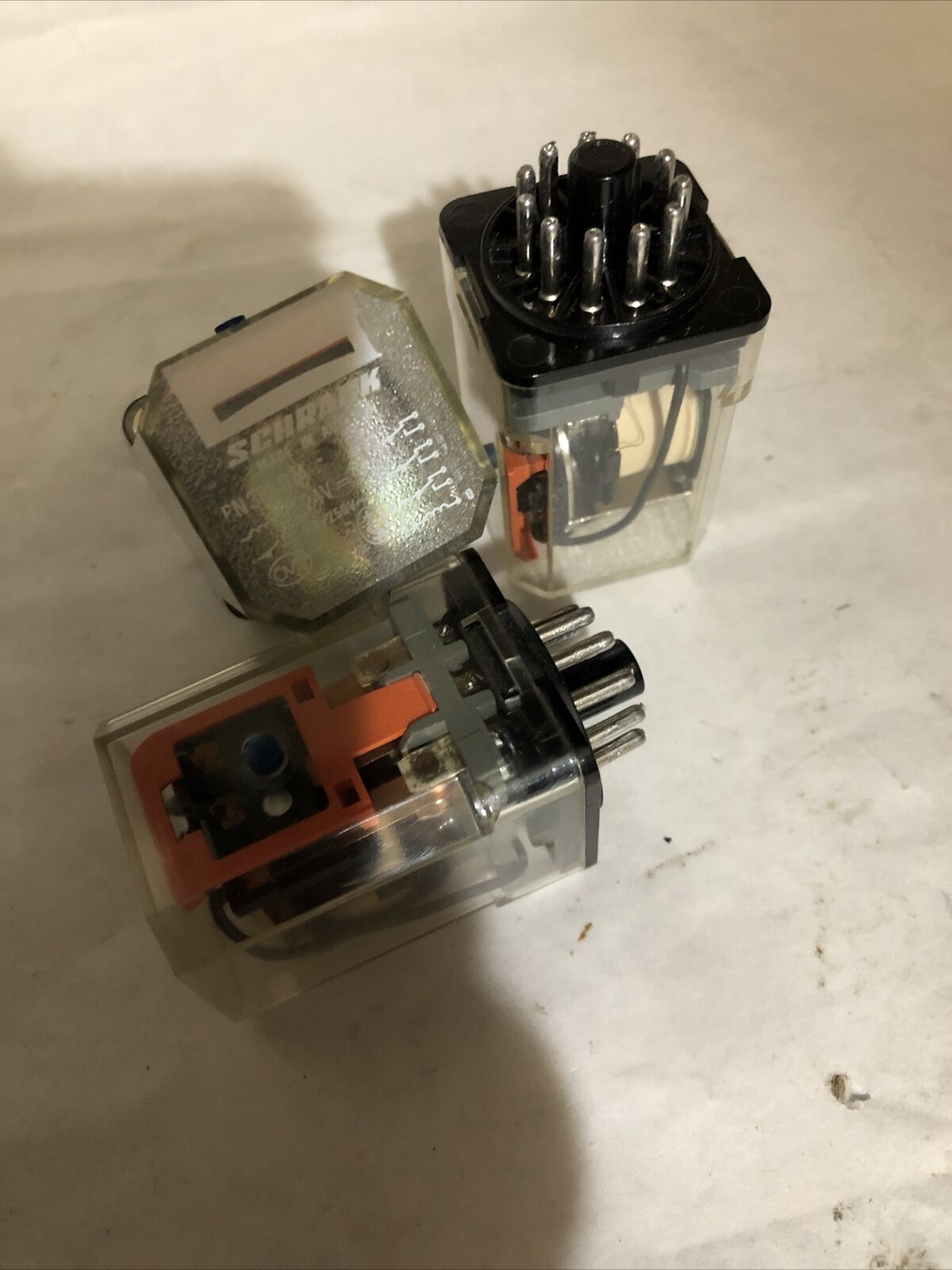 Lot 3 Schrack Rn301 024,One Is Rl301024, One Is Pn301024,24V Relay,Bq