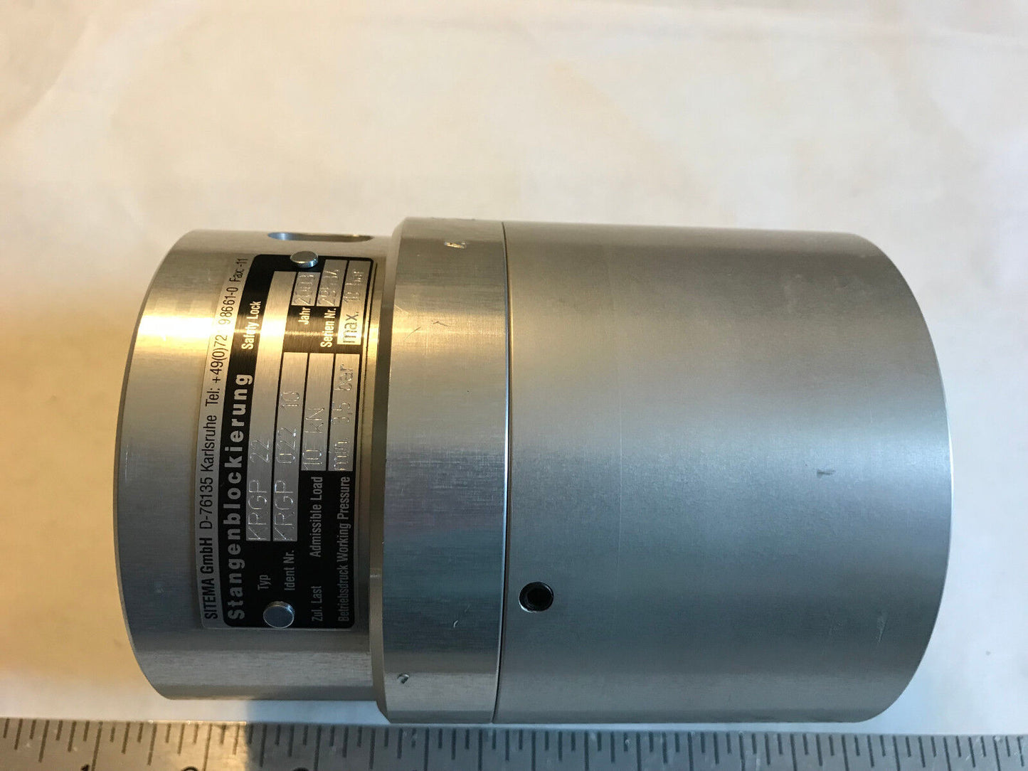 New Stangenblockierung Krgp-22 Pneuamtic Shaft/Cylinder Rod Lock Kpgp 022 10,Sa