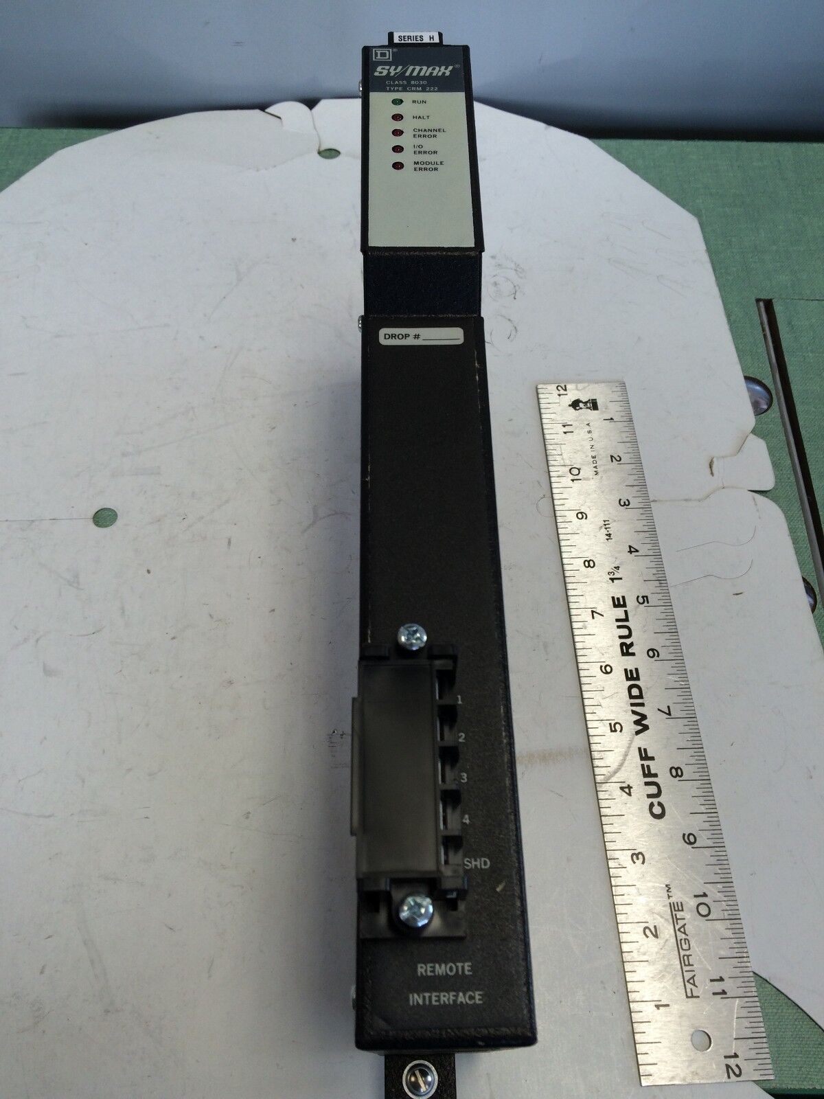 Square-D Class 8030 Type Crm-222 Sy/Max Plc Remote I/O Interface Module,Eg
