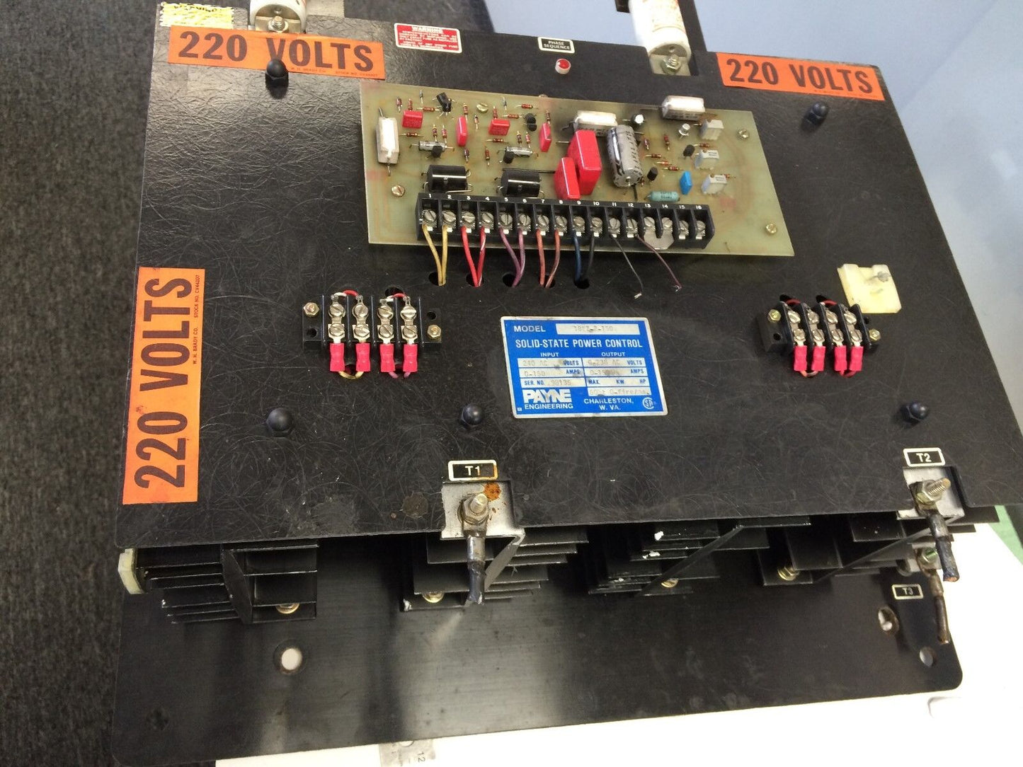 Payne Engineering 18Ez-2-150 Solid-State Power Control,0-230 Vac, I8ez-2-150,Bm