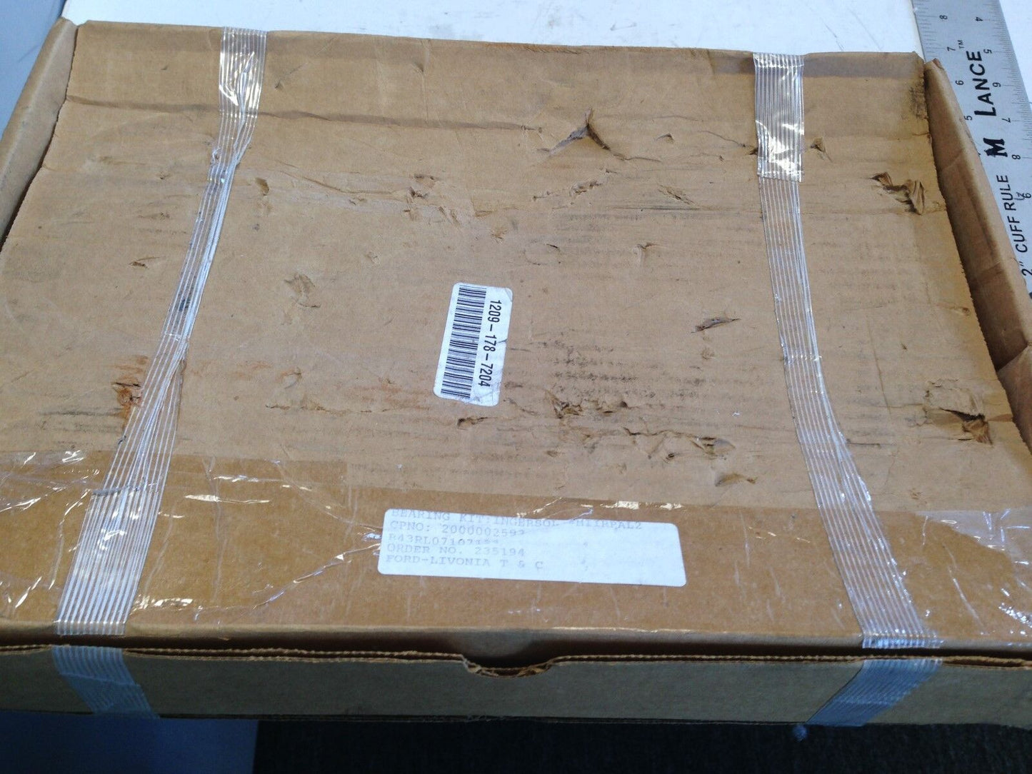 Ingersoll-Rand B43rl07107124 Bearing Kits,Miirpal2  2000002593,Tl