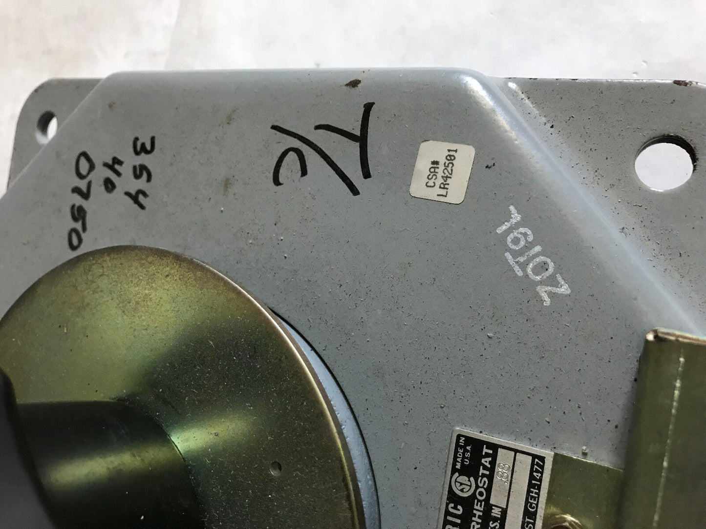 New Ge 8070Eb101aa260 General Electric Rheostat,215 Ohms,3.6 Amps,250 Volts,Ax
