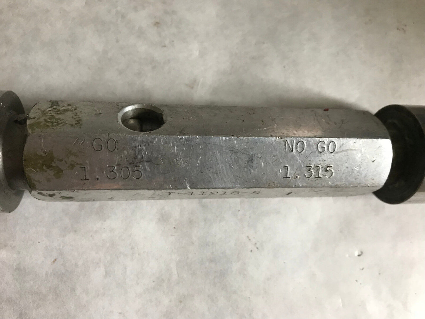 The Pipe Machinery Inspection Gage Go Not Go Plug Gage 1.305  1.315,Et