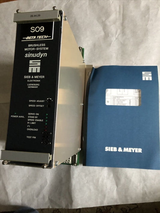 New Beta Tech So9,S09,26.44.29 Brushless Motor System,Sm Sinudyn,26.44.0018.2,Bg