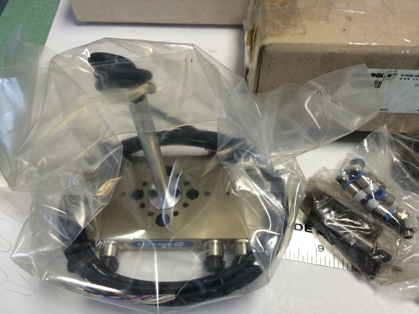 New Schunk Edf-45,354505,Edf,354 505, Electrical Rotary Feed-Through For Sru,Em