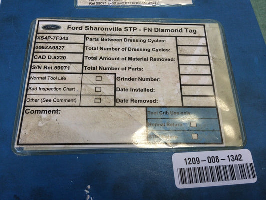 New Koepfer Xs4p-7F342 Diamond Master Dresser Hone,9Za-1721-9827,27Mm Ford,Bq