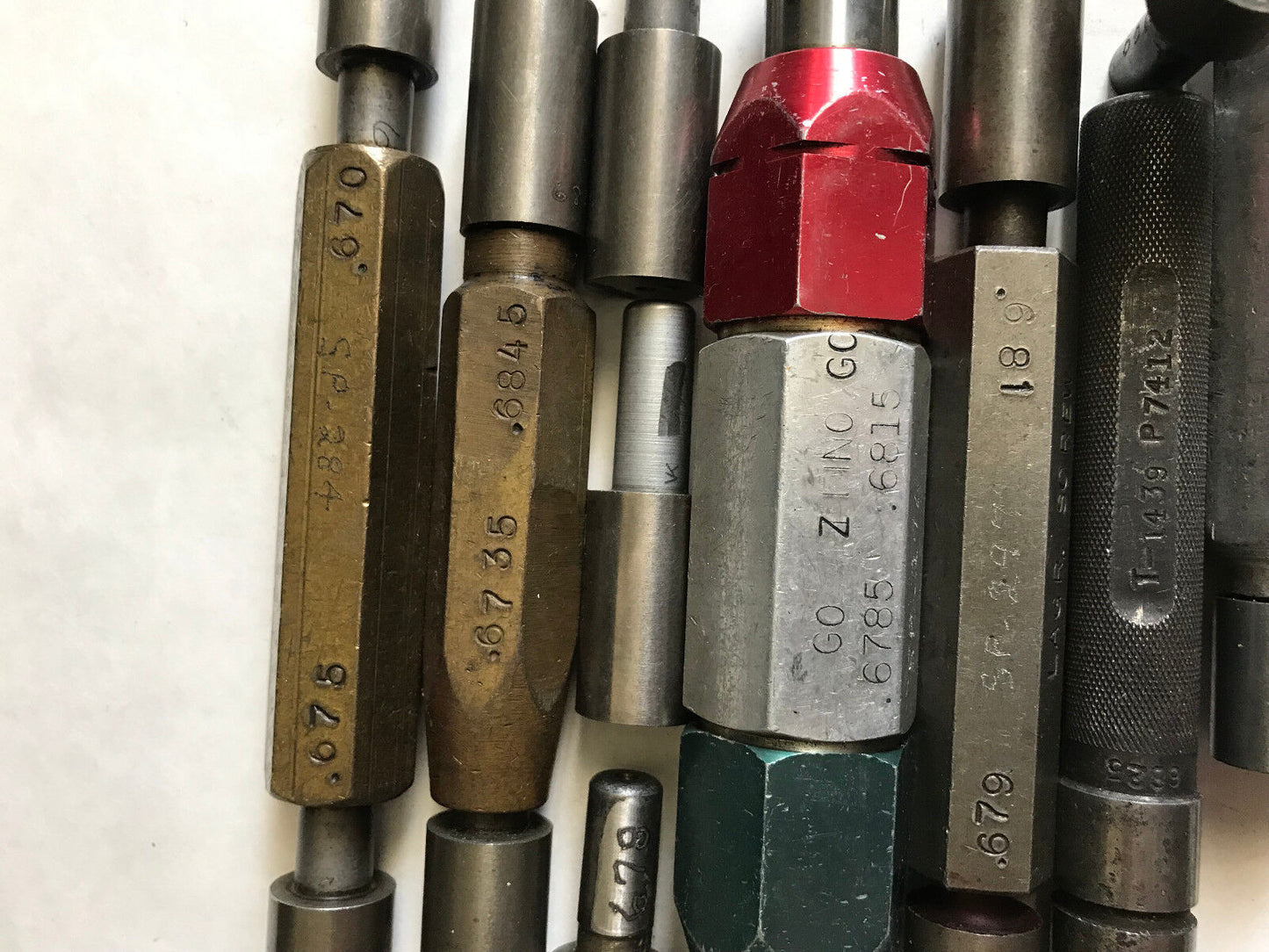 Lot The Pipe Machinery Go No Go Plug Gage .677,.6785,.6815,.679,.670,.682,Et