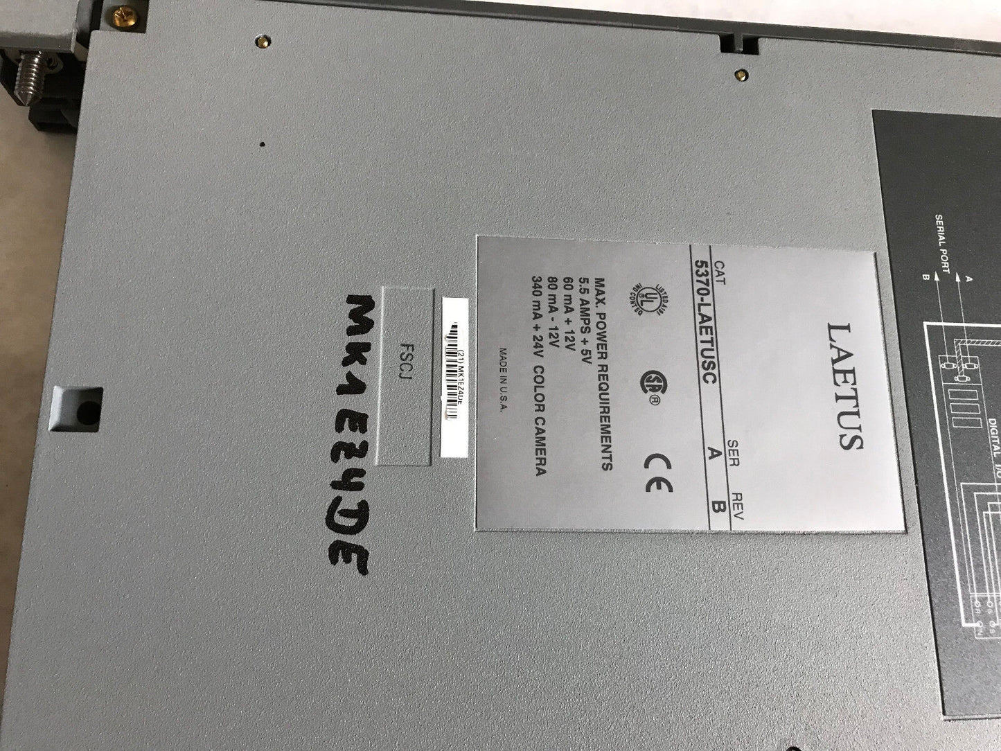 Laetus 5370-Laetusc,5370 Color Vision Processor Module,Laetus Color Vision,Eo
