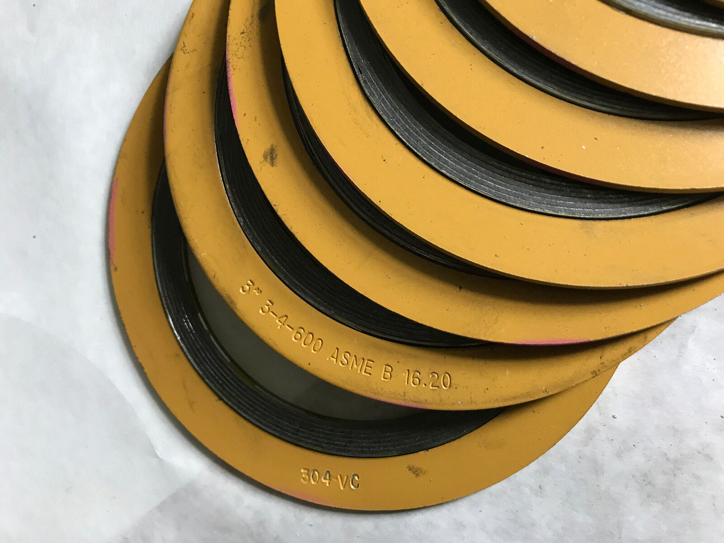 New Lot Of 10 Garlock Flex Seals  3" 3-4-600 Asme B 16.20,   300,Ag