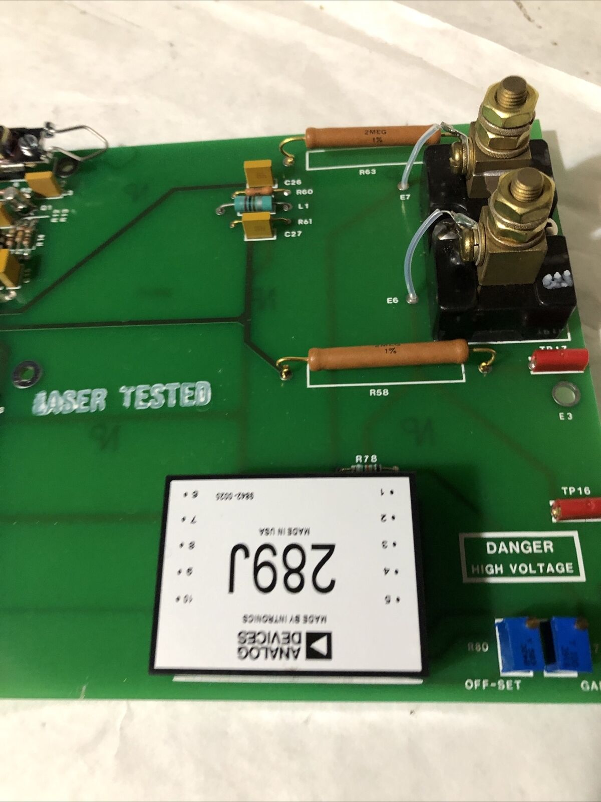 New Arc Det & Current Sense 820-2020-2  Rev U, 820-2048-1 Rev G,820-2020-Kb,Bj