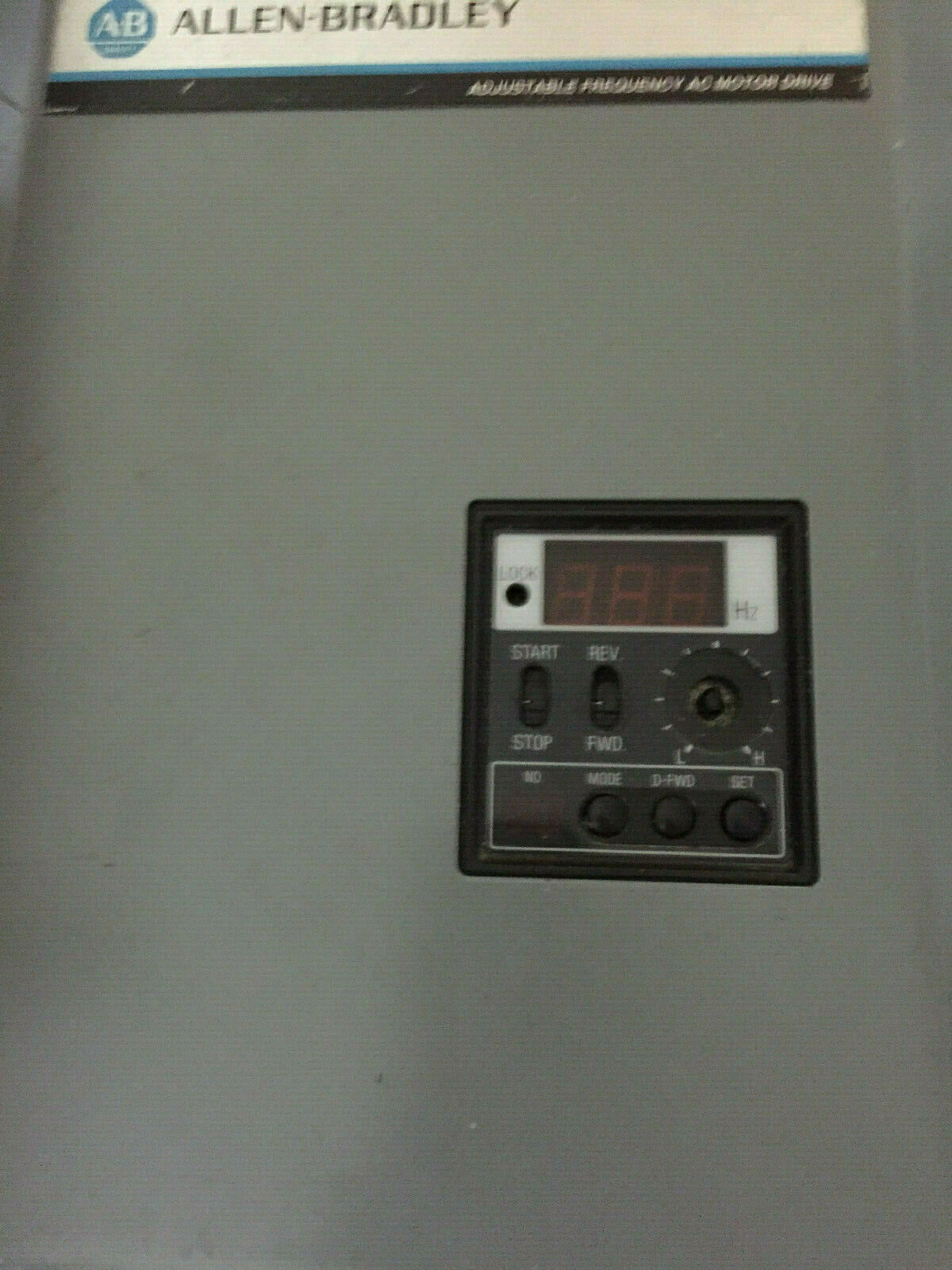 Allen Bradley 1333-Ban Ac Drive,380Vac,4Kw/5Hp,1333Ban,A4-2.2Kw,Er