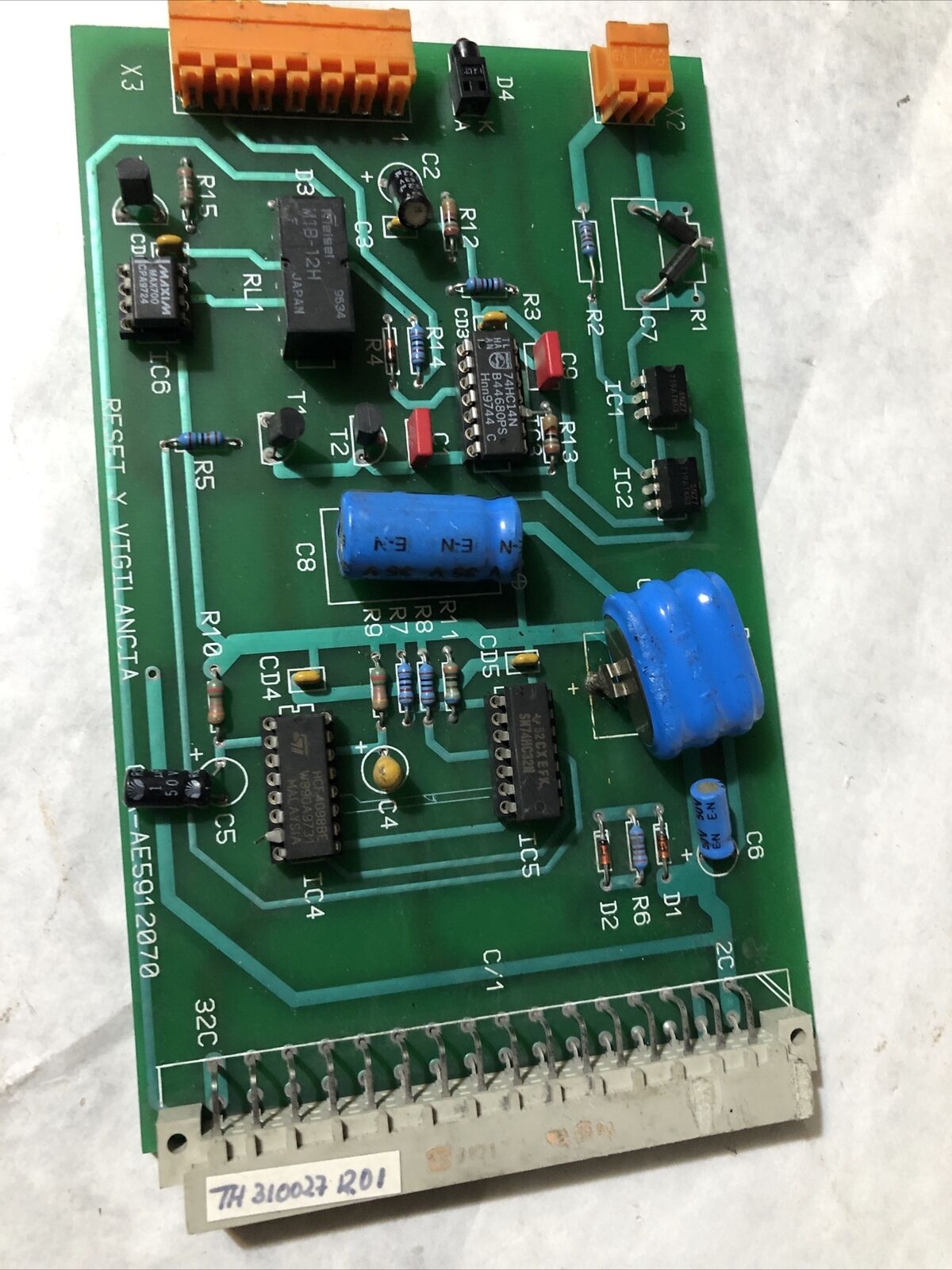 Ona-Ae5912070  Reset Y Vigilancia    Pc Board,Bx
