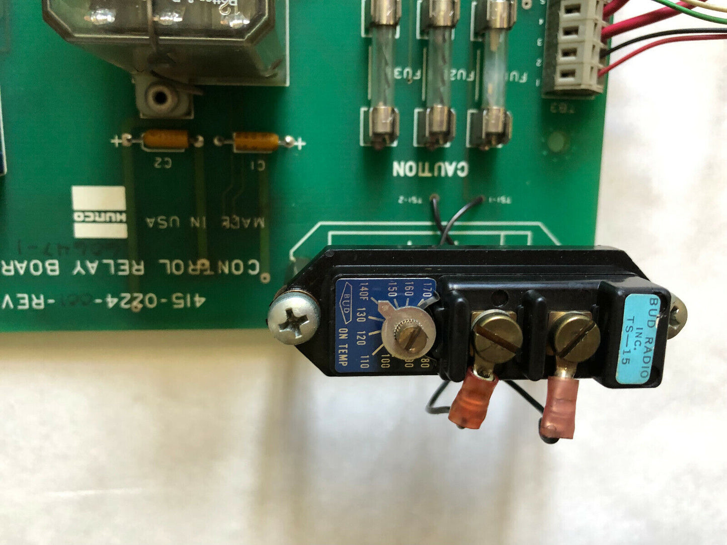 Hunco 415-0224-001,Hunco 415-0224-001-Rev C Control Relay Board,Se
