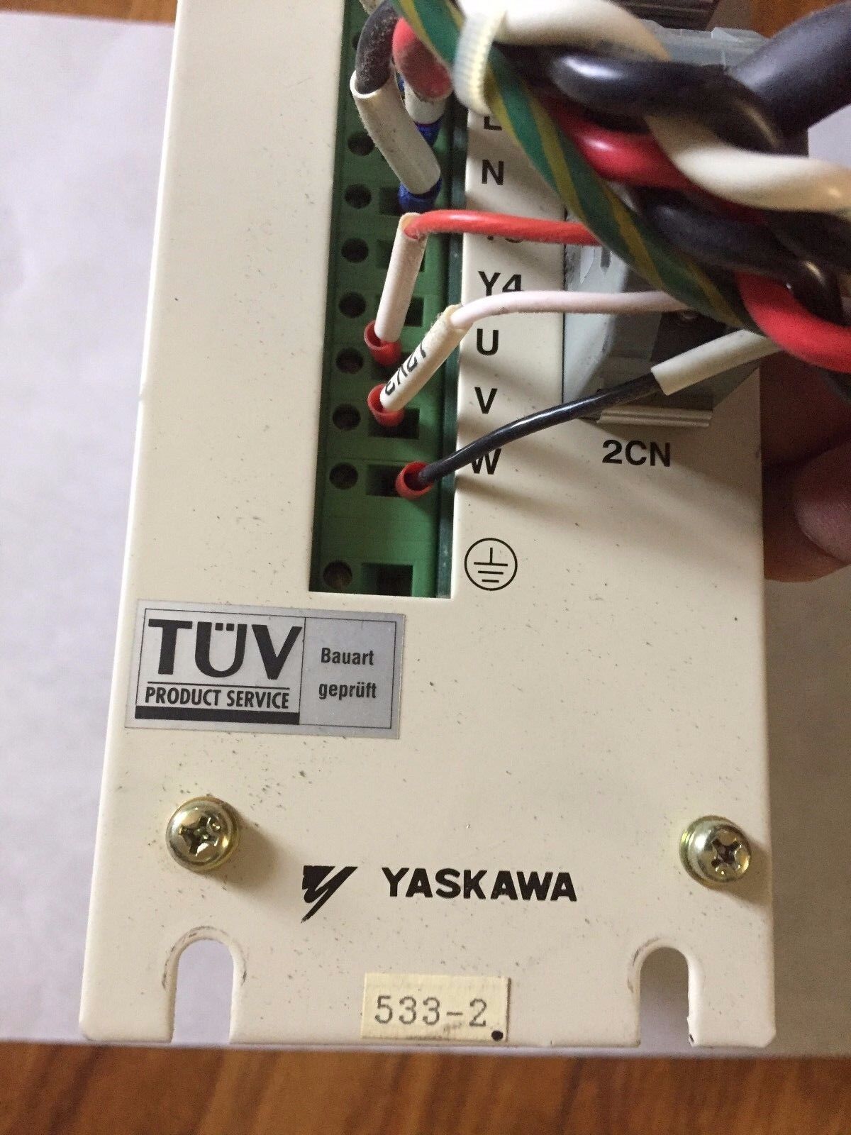Yaskawa Dr2-04Acy9,Dr2-04Acyp Servo Drive,Dr2, .54 Hp,1 Or 3-Phase, 200-230 V,Se