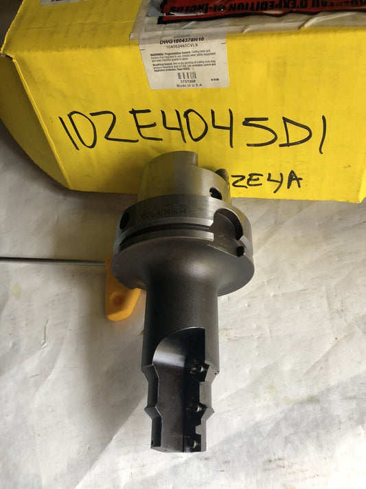 Erickson Dwg1804378r10 Indexable Boring Step Milling Drill,Hsk80a 10Ze4045d1,Tc
