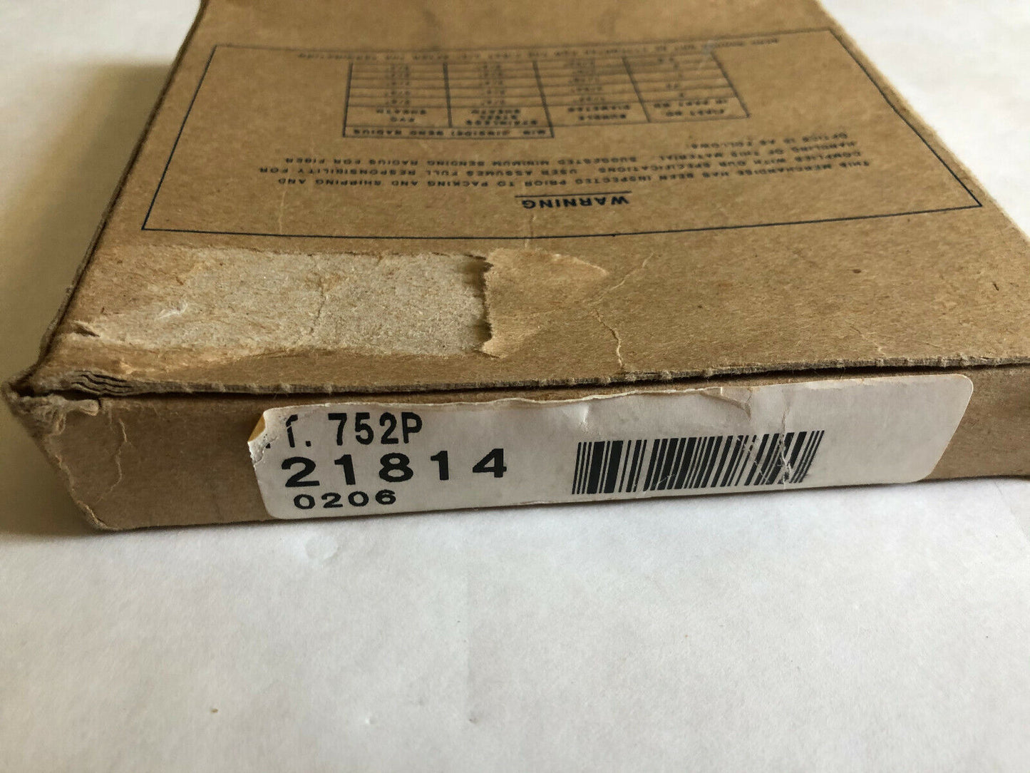 New Banner 21814 Banner Photoelectric It.752P, 752P Fiber Optic Cable Sensor ,Ej