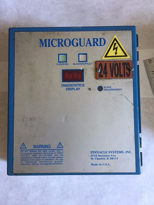 Pinnacle Mg-04-0F-Au,Triad 31-004,Tci, Microguard Safety Controller,24 V,110V,Bz
