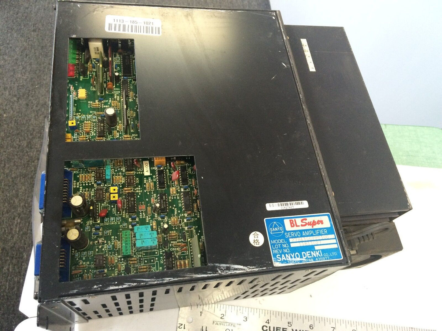 Kawasaki Sanyo Denki 27Ba100fft30c Servo Amplifier Ag1,Bl Super A100,Bg
