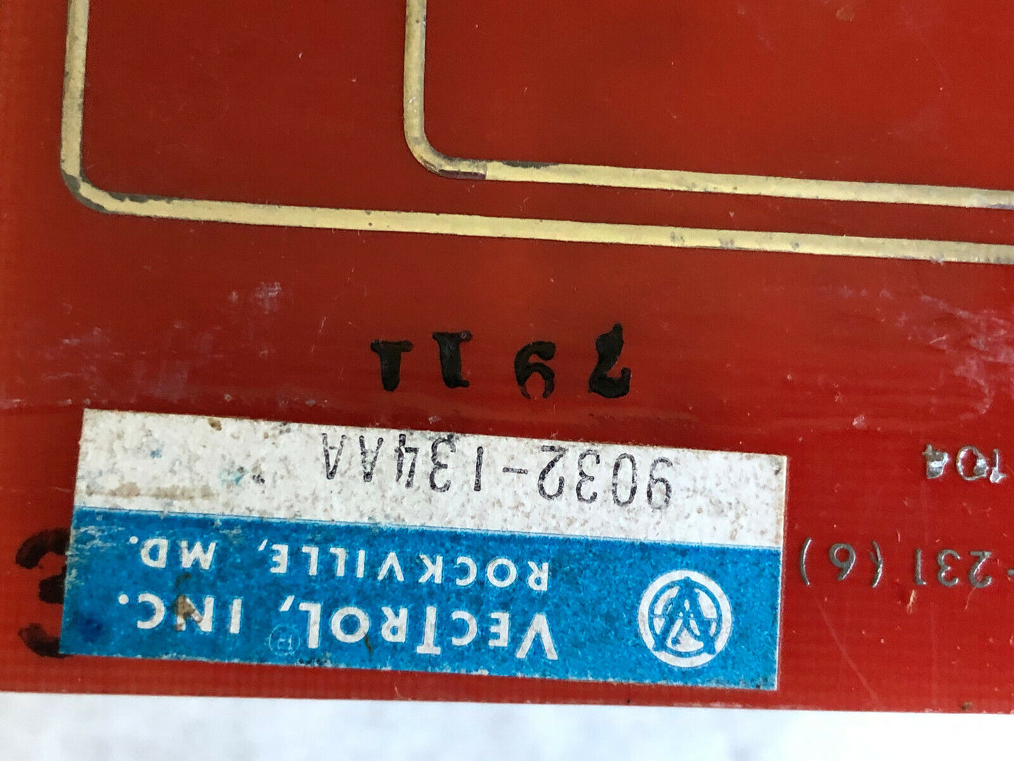 Vectrol 9032-134Aa Scr Drive Control Board  ,D61-231 (7),Tf