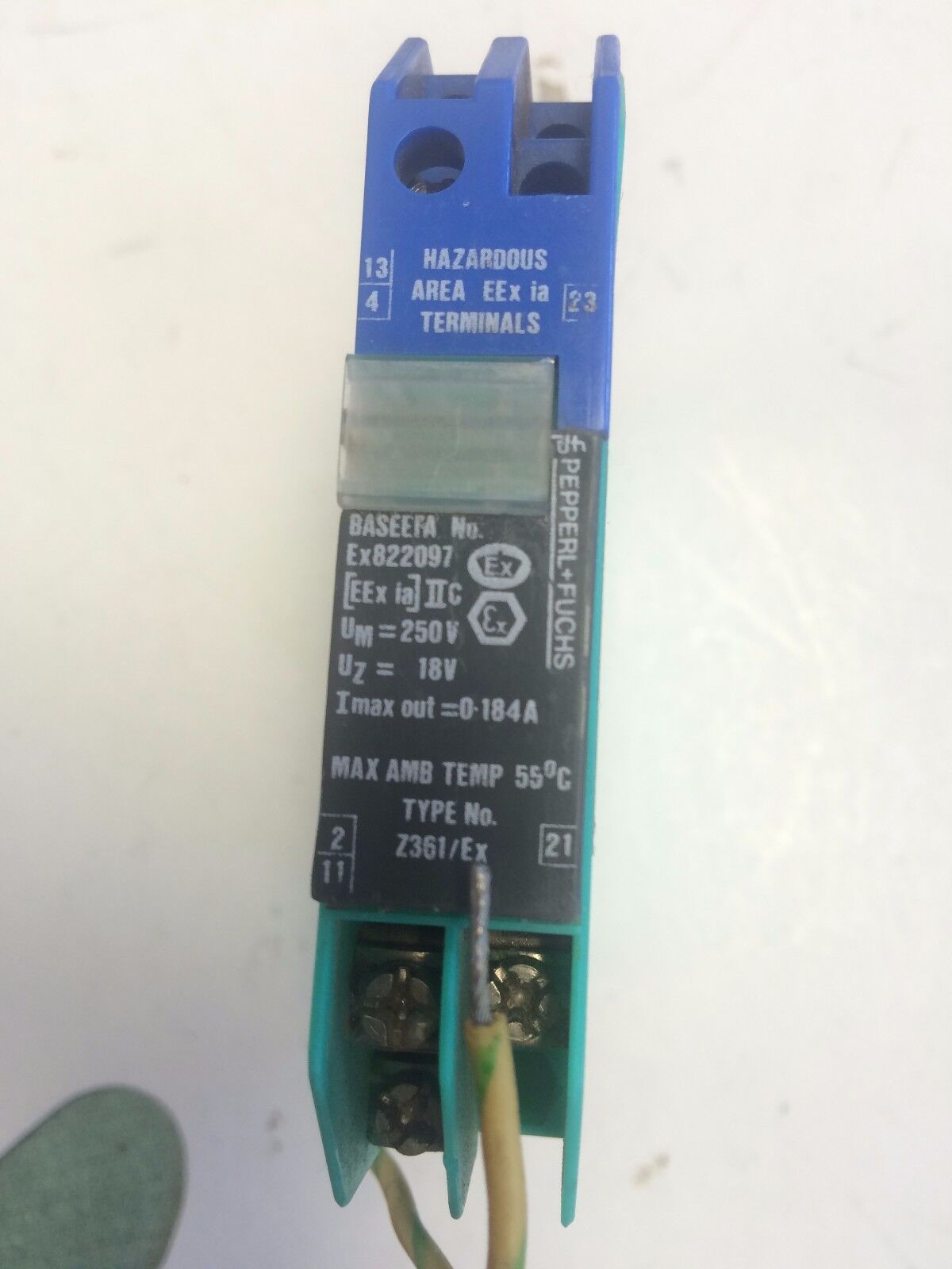 Pepperl & Fuchs Z361/Ex ,Ex822097   Barrier Device,Cs