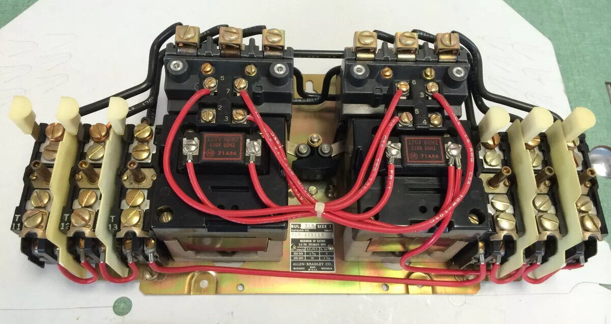 New Allen Bradley 715-Bod-117 Magnetic Starter Nema1 3Ph 120V,C 715-B0d-117 K,Ff