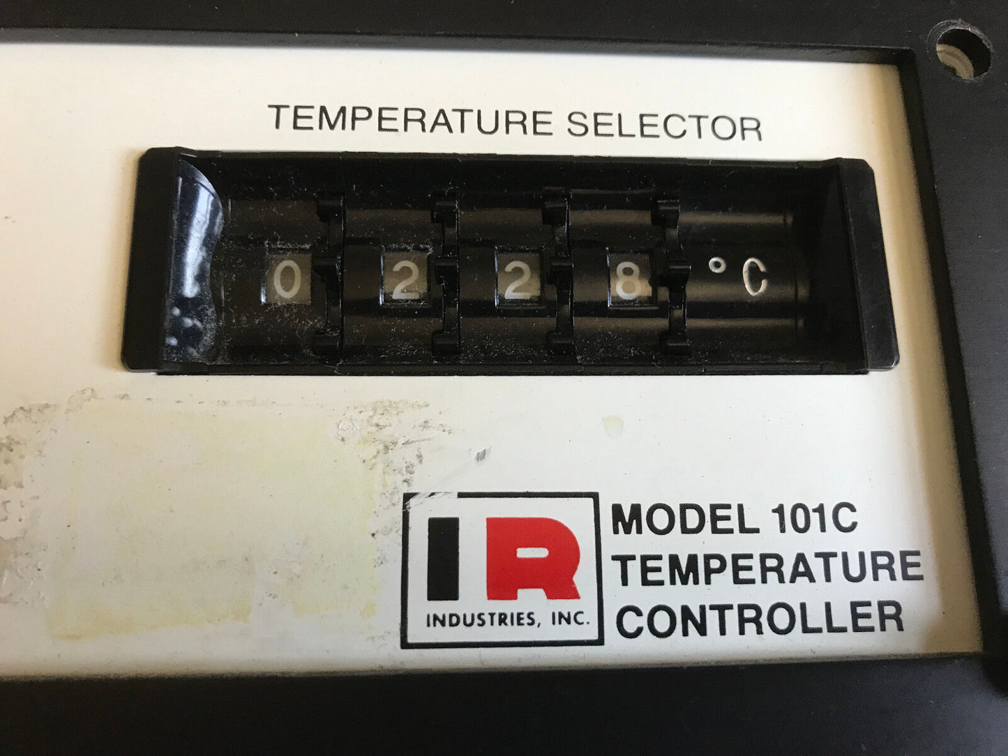 101C Temperature Controller Infrared Industries 54634,117 Vac,Su