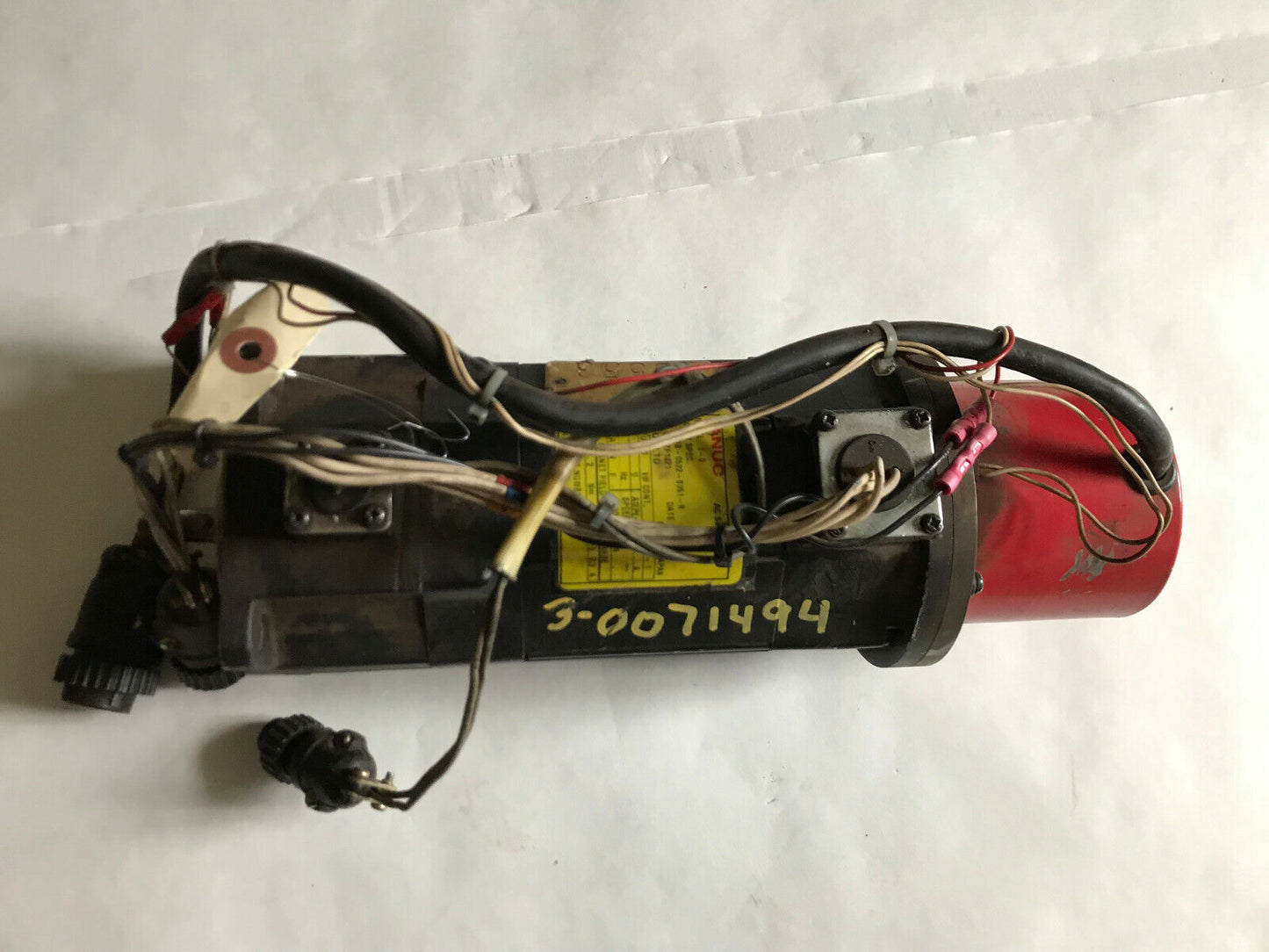 Fanuc A06b-0522-B351-R Ac Servo Motor,  90 Vdc, 2000 Rpm,3Ph,Fanuc 1-0,1-O, Bk