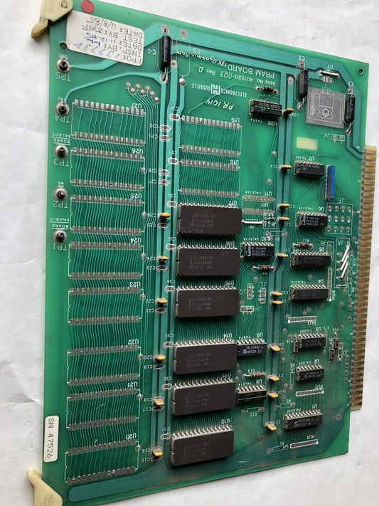 Houdaille 401520-003 Rev D  Pram Board Pcbs,401519-000 Strippit Turret Press,Fl